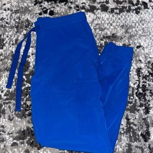 Royal blue scrub bottoms